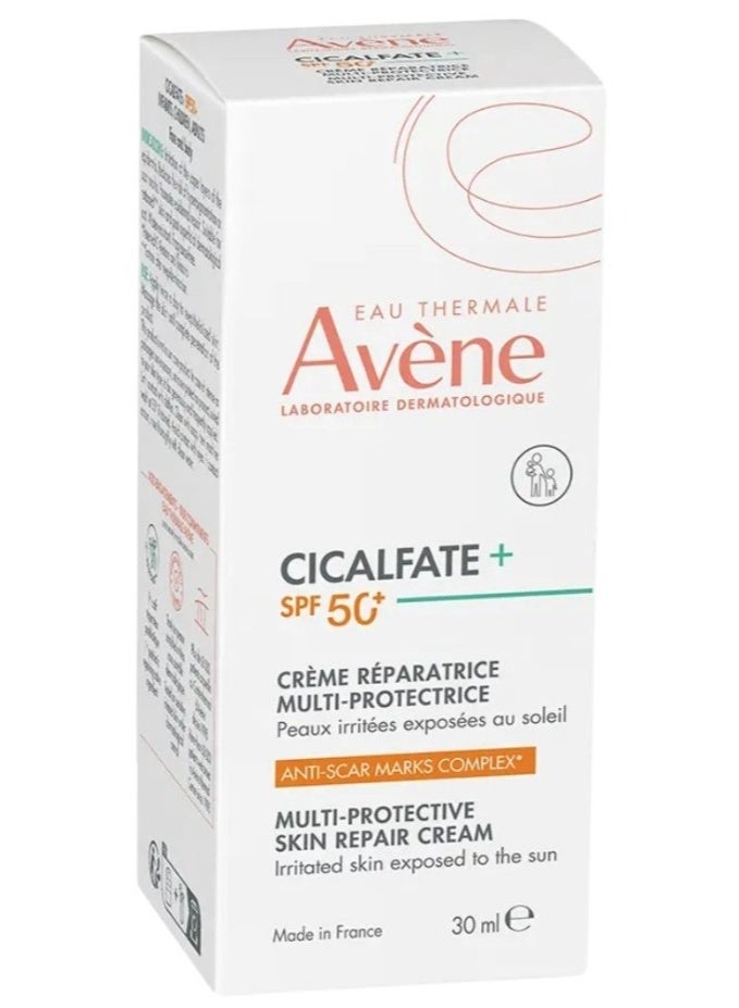 Cicalfate SPF 50+ Multi-Protective Skin Repair Cream – 30 ml - Image 1
